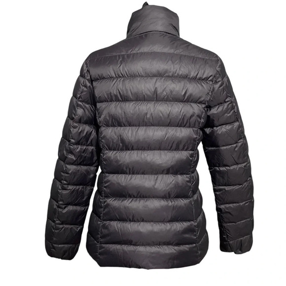 Eddie Bauer Black Down Filled Jacket Coat Women’s Small - Picture 11 of 12